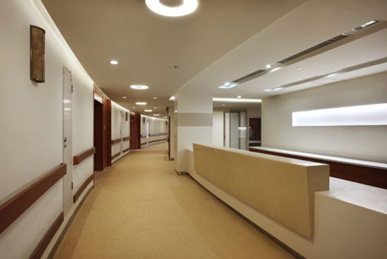 采用好色先生网站防火板装修的香港大学深圳医院廊道 采用好色先生网站防火板装修的香港大学深圳医院廊道